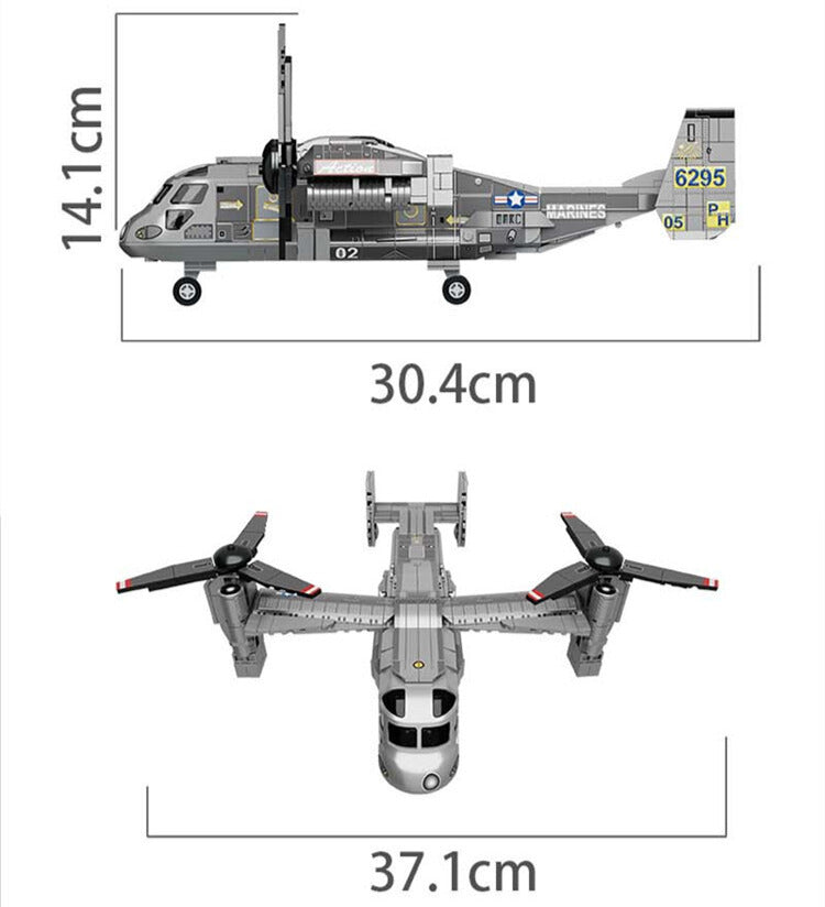 MV-22 - Marine Osprey - Mil-Blox
