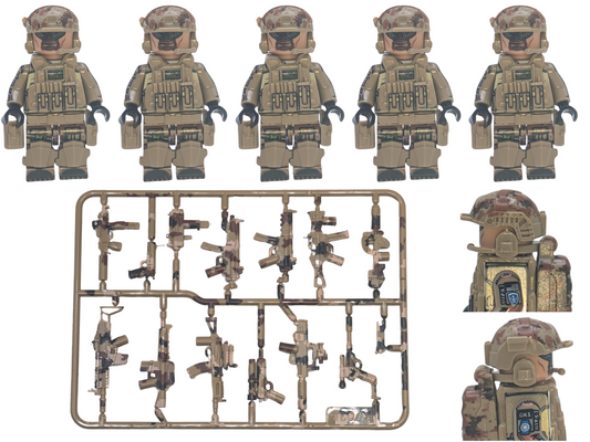 U.S. Navy SEALS - 5-Man Team - Mil-Blox