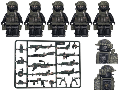 UK - Special Air Service SAS - 5-Blade Team - Mil-Blox