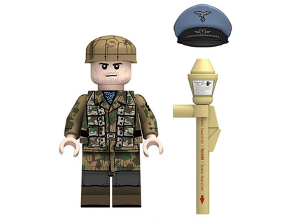 WWII - German Luftwaffe - 4 Man Squad - Mil-Blox