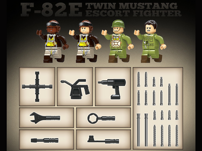 WWII -  F-82E Twin Mustang - Mil-Blox