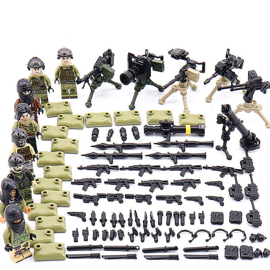 Insurgent Heavy Weapons Cell - 8 Man Team - Mil-Blox