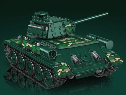 WWII - Remote Controlled Russian T-34 Tank - Mil-Blox