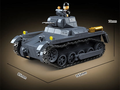 WWII - German Panzer I Tank - Mil-Blox