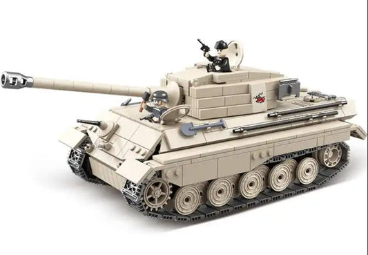WWII - German King Tiger Tank - Mil-Blox