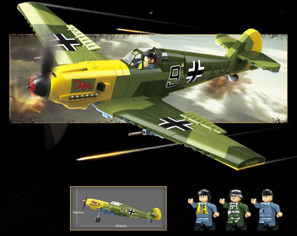 WWII - German BF-109E-4 Emil - Mil-Blox