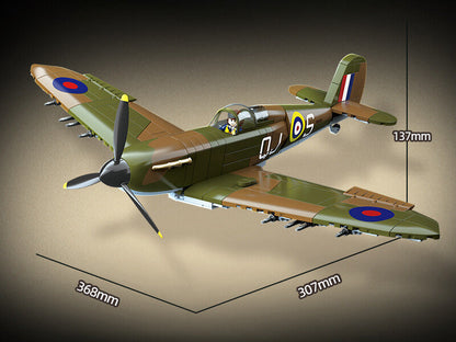 WWII - British Spitfire - Mil-Blox