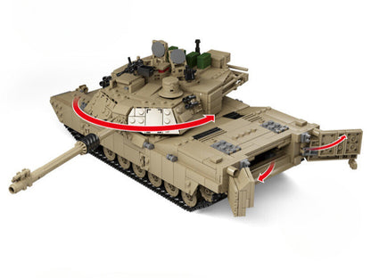 M1A2 Abrams Tank - Mil-Blox